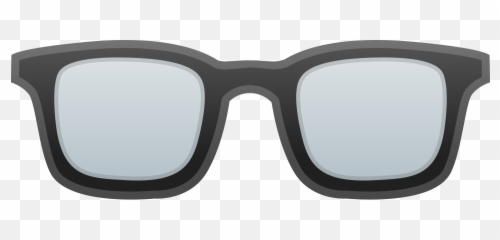 Glasses Emoji Clipart - Glasses Emoji Twitter,Glasses Emoji Transparent ...