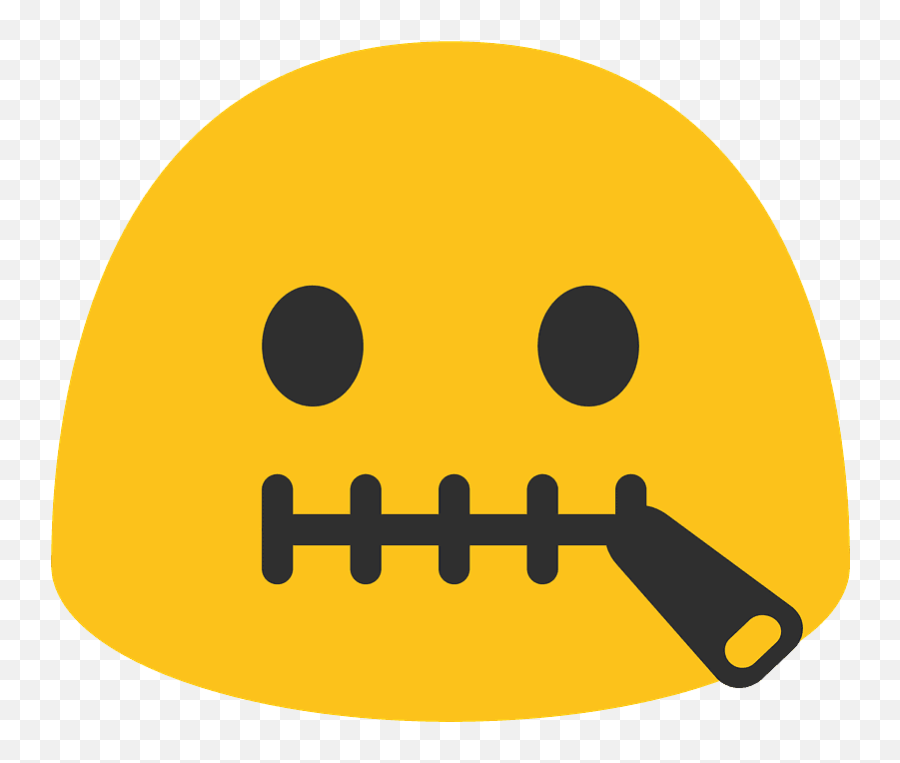 Obliej S Pusou Na Zip Emoji Klipart - Yakiniku King Naha Kumoji Branch,Emoji Zip