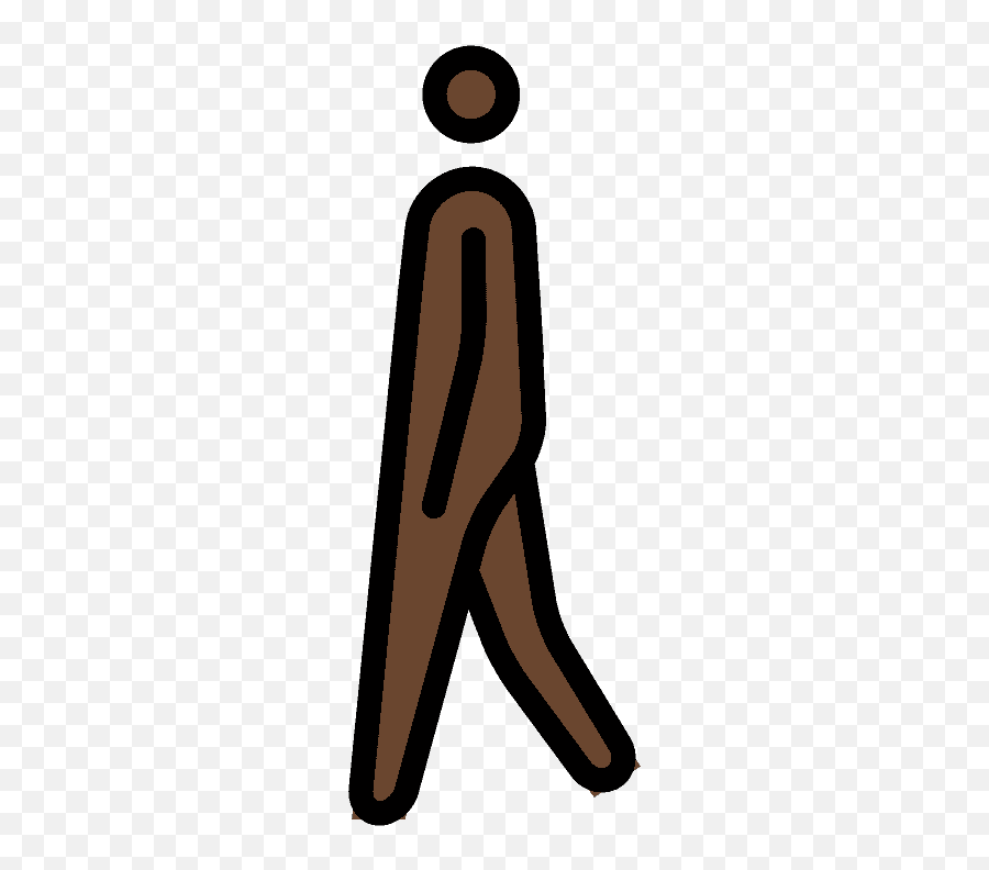 Person Walking Emoji Clipart - De Personne Qui Marche,Emoji Qui