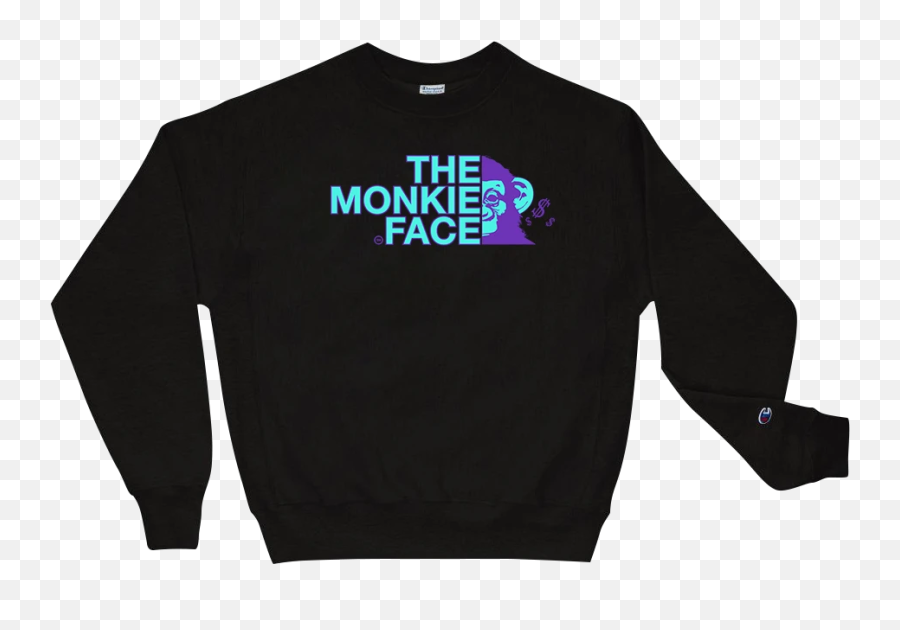 Monkie Face Champion Sweatshirt - Billie Eilish Champion Emoji,Emoji Jogger
