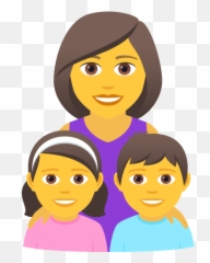 Woman Girl Boy To - Meaning Emoji