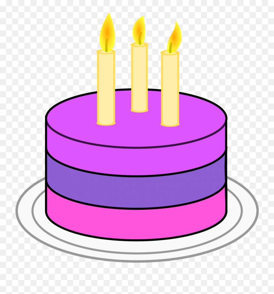 Birthday Cake Free To Use Clip Art - Simple Birthday Cake Birthday Cake Tranparent Png Emoji,Cake Emoji Png