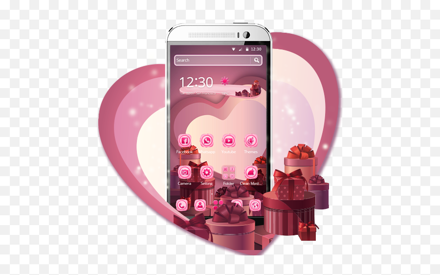 Pink Love Sweetie 2d Theme - Camera Phone Emoji,Snapchat Friend Emoji Themes