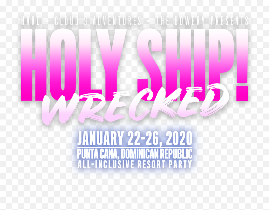 Holy Ship Wrecked - Holy Ship Wrecked Horizontal Emoji,Emoji Booze Cruise