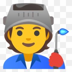 Factory Worker Emoji - Pilot