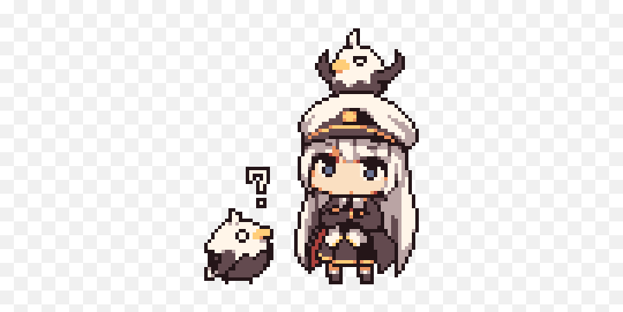 Azur Lane Top 3 Pixel Emojis Survey - Azur Lane Enterprise Dance Gif,Pixel Emojis