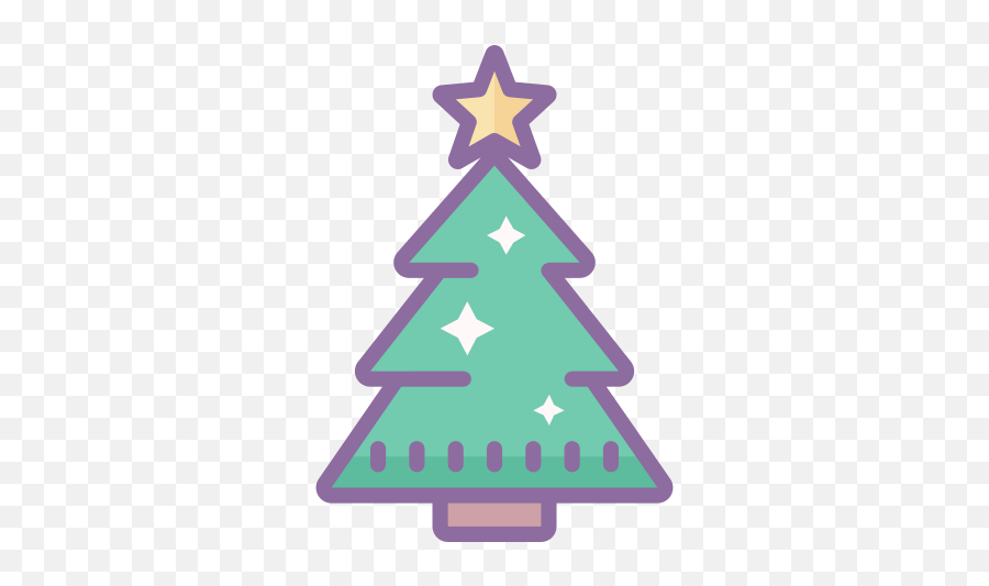 Christmas Tree Icon - Free Download Png And Vector Divujos Kawaii Navidad Png Emoji,Xmas Emoji