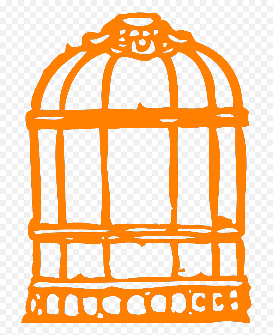 Bird Cage Png Svg Clip Art For Web - Cute Bird Cage Clipart Emoji,Cage Emoji