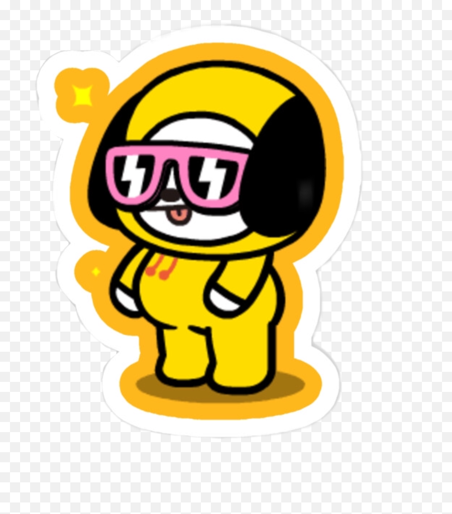 Chimmy Chimchim Sticker By Happy Birthday Jin - Chimmy Bt21 Emoji,Happy Birthday Animated Emoji