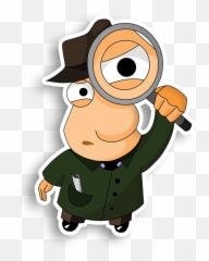 Download Detective Glass Magnifying Private Investigator PNG - Png Emoji