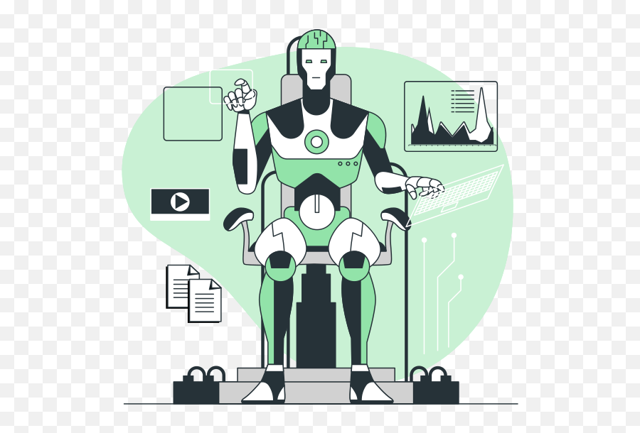 Artificial Intelligence By Freepik Stories Svg Png - Artificial Intelligence Applications Emoji,Green Lantern Emoji