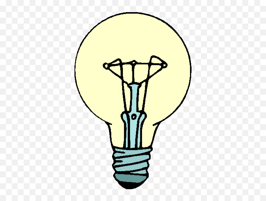 Light Bulb Lightbulb Clip Art Free Vector Image 7 2 - Light Bulb Clipart Emoji,Lightbulb Emoji