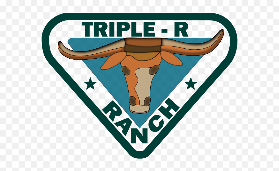 Triple - Triple R Ranch Logo Emoji,Texas Longhorn Emoji