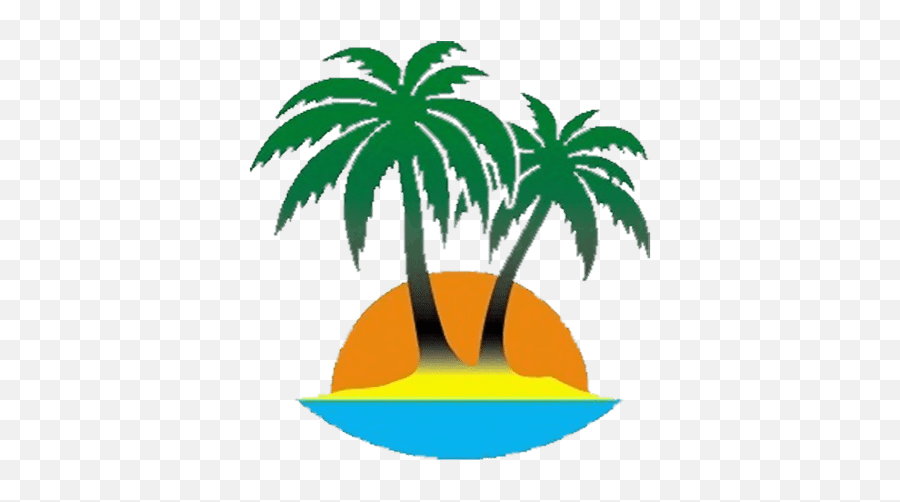 Palm Tree Sunset Logo Name - Malibu Rum Logo Png Emoji,Palm Tree Book Emoji