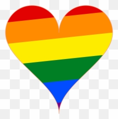 Rainbow Flag Christopher Street Day Gay Lesbian Love - Lesbian Flag Heart Transparent Emoji,Lgbt Flag Emoji
