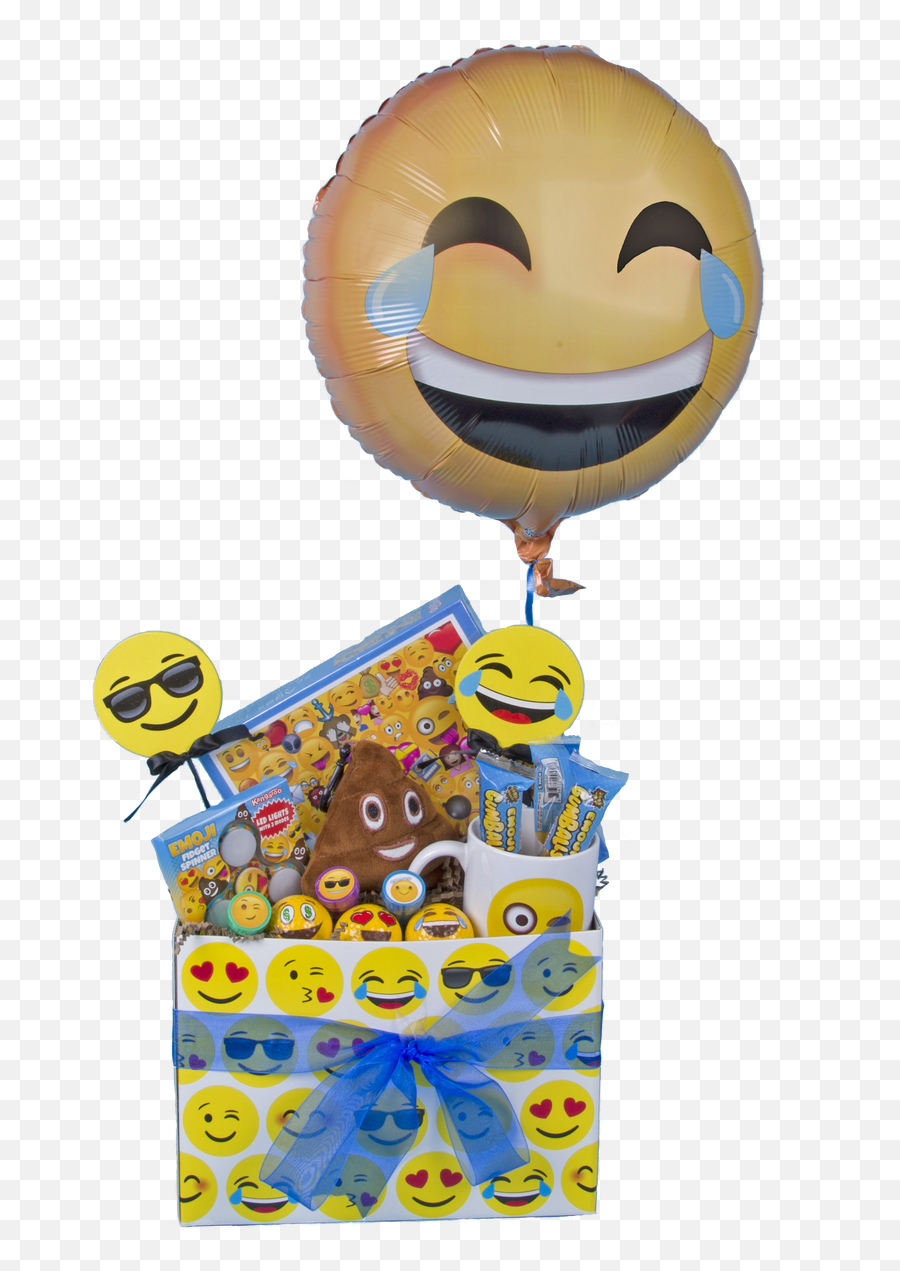 Emoji Basket - Clip Art,Balloon Emoji
