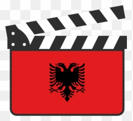Albania Film Clapperboard - Illyrian Flag Emoji,Albanian Eagle Emoji