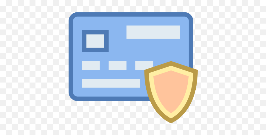 Card Security Icon - Clip Art Emoji,Tardis Emoji