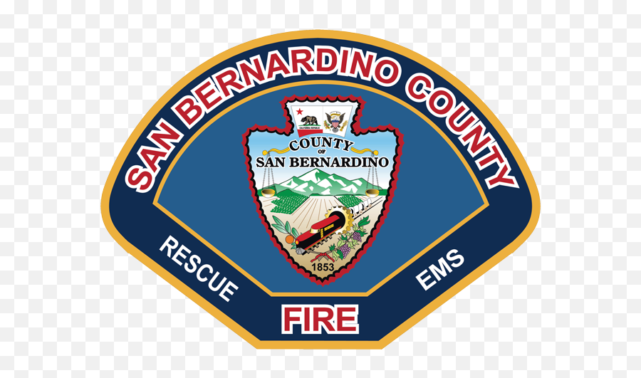 San Bernardino County Fire - Emblem Emoji,Fire Clock Emoji