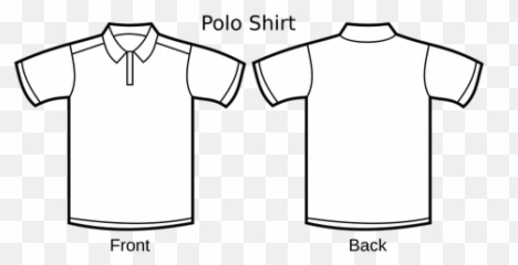 Polo Shirt Template Vector Image - Emoji