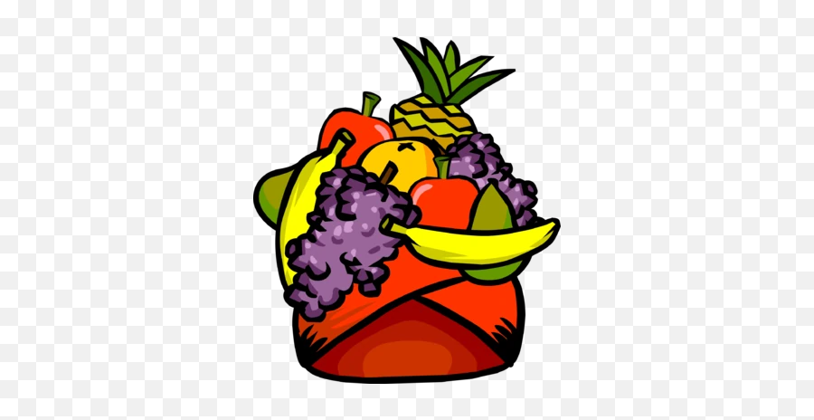 Fruit Headdress - Nutrition Month Fruit Head Dress Emoji,Fruit Emoji Names