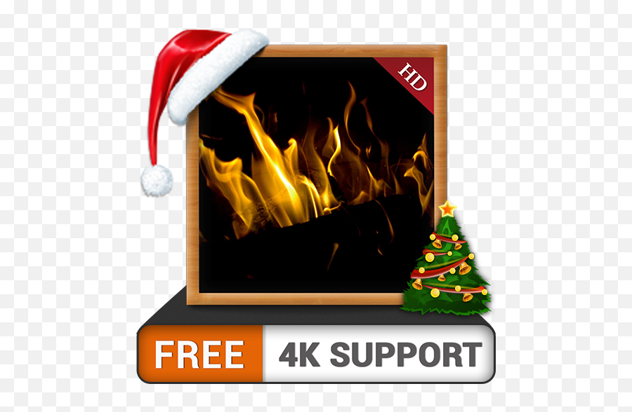 Top 10 Fire Theme Apps Mar - Christmas Hat Icon Emoji,Fireplace Emoji