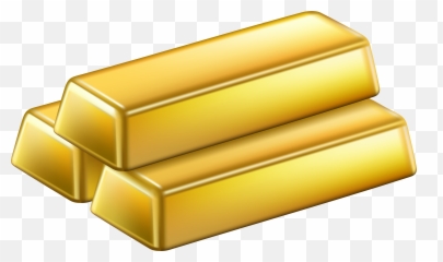 Gold Clipart Bar - Png Emoji