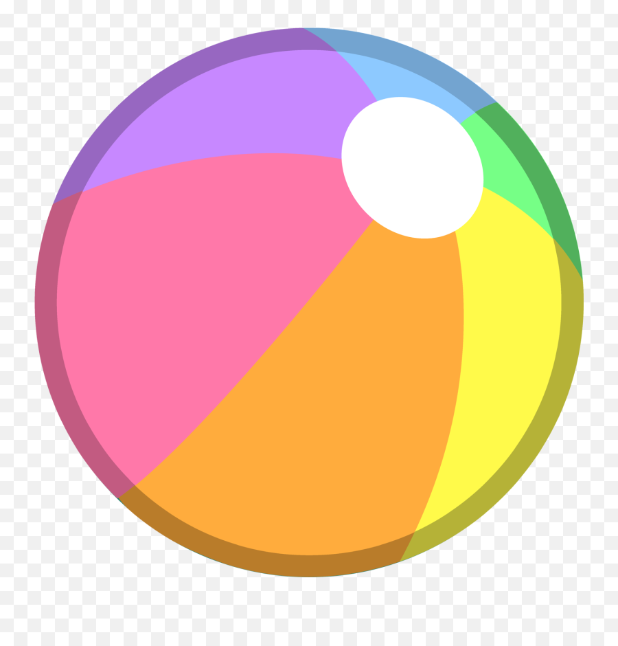 Beach Ball Clipart Png - Cute Beach Ball Clipart Emoji,Emoji Beach Ball