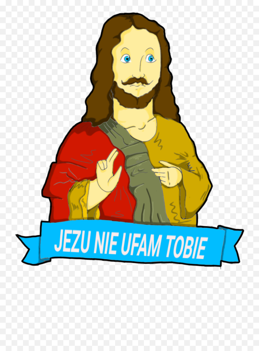 Jezu Nie Ufam Tobie - Illustration Emoji,Atheist Emoji
