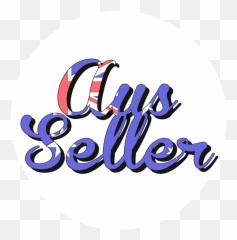 Sticker Aus Australia Australiaseller - Calligraphy Emoji