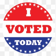 Trending I Voted Stickers - Today Transparent Emoji