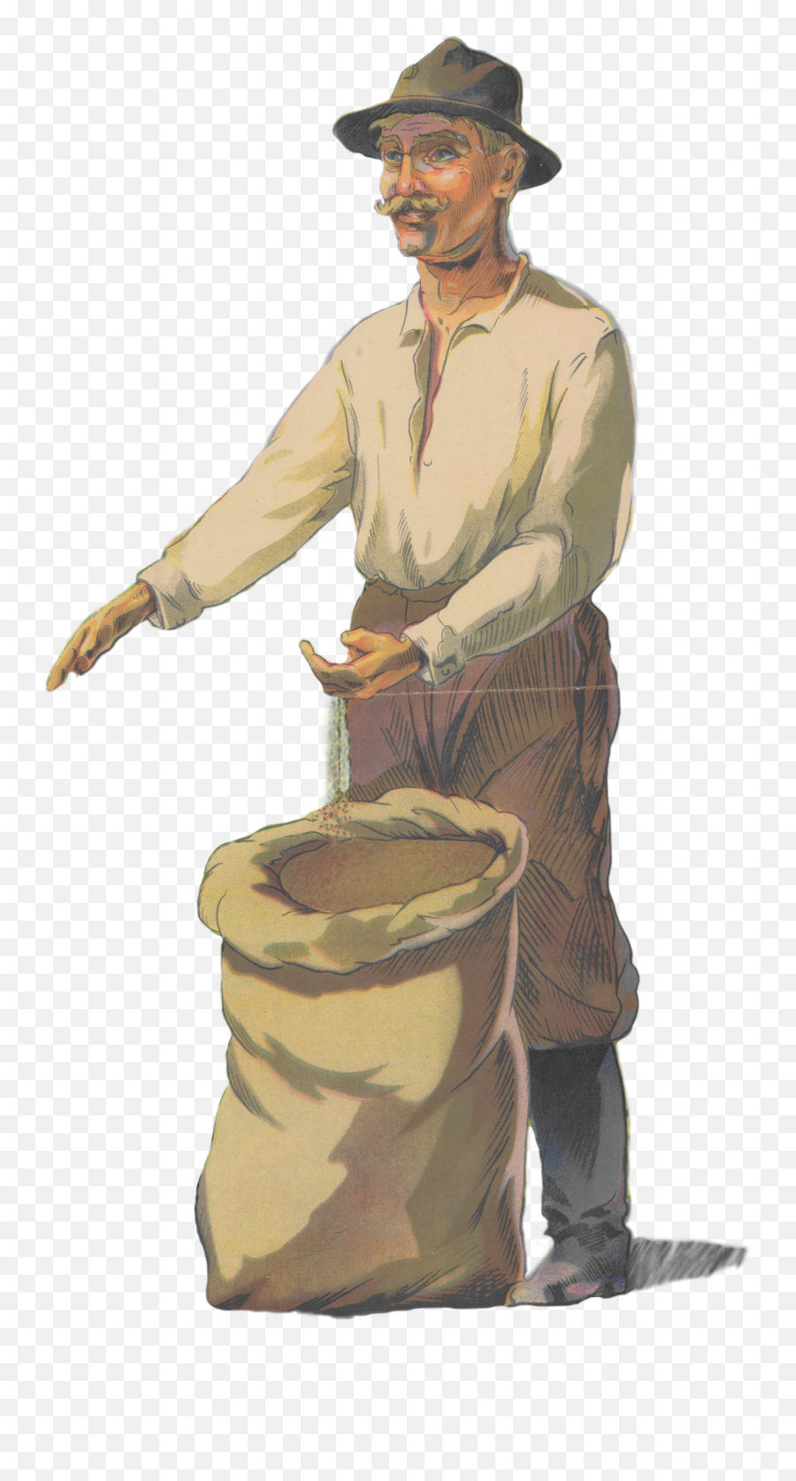 Farmer Peasant Sticker - Peasant Png Emoji,Peasant Emoji