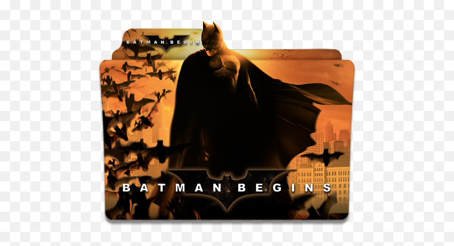 Batman Begins Folder Icon - Batman Icon Folder Png Emoji,Batman Emoji
