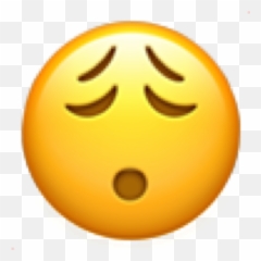 Scaredemoji Scared Worry Sticker - Mean Emoji,Worry Emoji