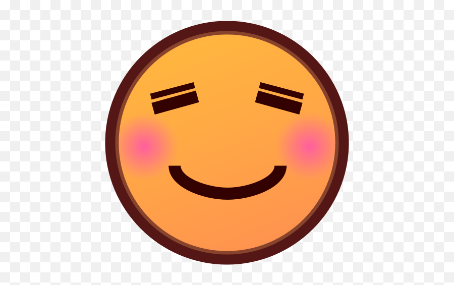 White Smiling Face Emoji For Facebook Email Sms - Relaxed Smiley,Frown Face Emoji