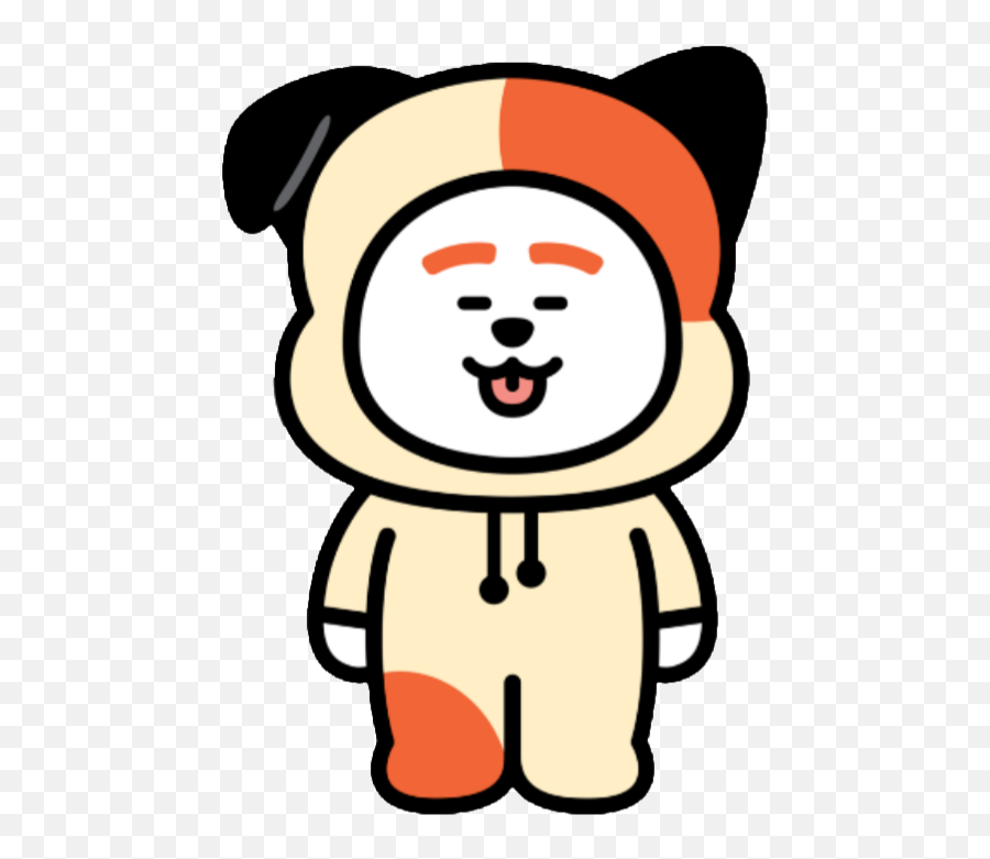 Chimmy Bt21 Universtar Sticker By Bt21 Bts - Happy Emoji,Bt21 Emoji