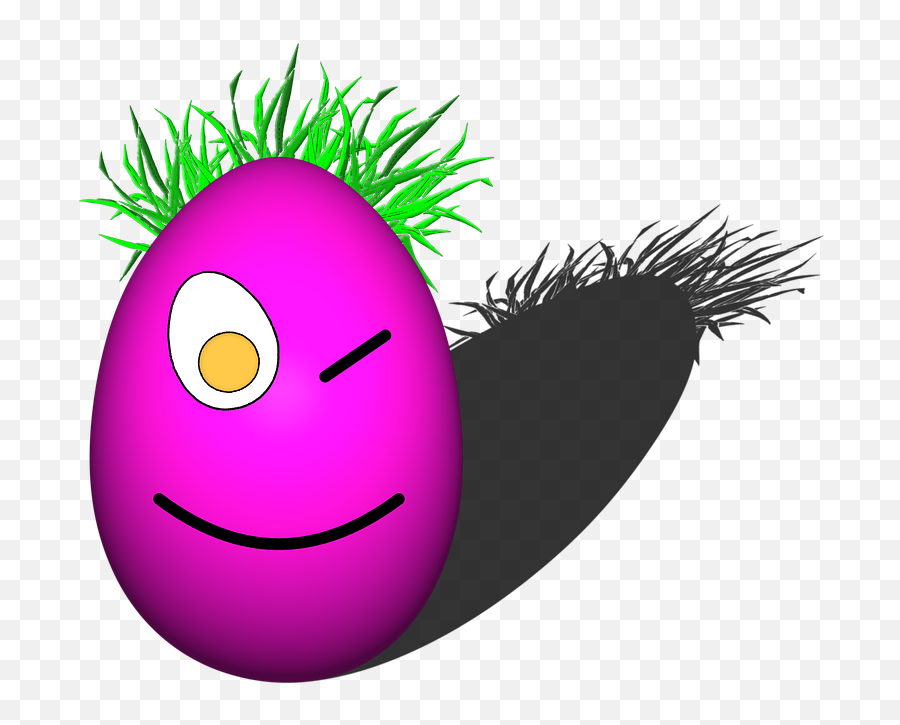 Obrázok Zdarma Na Pixabay - Easter Egg Emoji,Chick Emoticon