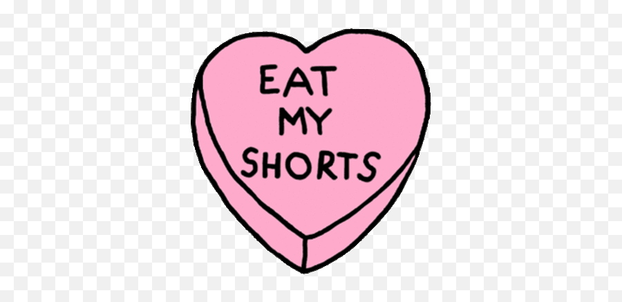 Mini Shorts Stickers For Android Ios - Eat My Shorts Heart Transparent Emoji,Shorts Emoji