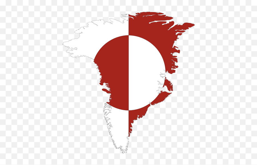 Grønlands Geografiske Kartet - Greenland Flag On Country Emoji,Aruba Flag Emoji