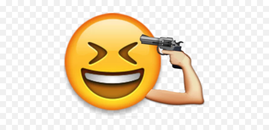 Emojipack Stickers For Telegram - Xd Emoji Meaning,Gun To Head Emoticon