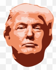 Donald Trump Head - Transparent Donald Trump Clip Art Emoji,Question Mark Emoji
