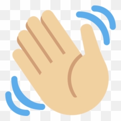 Smiley Winkende Hand Animiert High Five Emoticon 2020 - 0218 