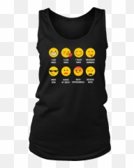 Emoji Emoticon Funny Teaching Tee Shirt