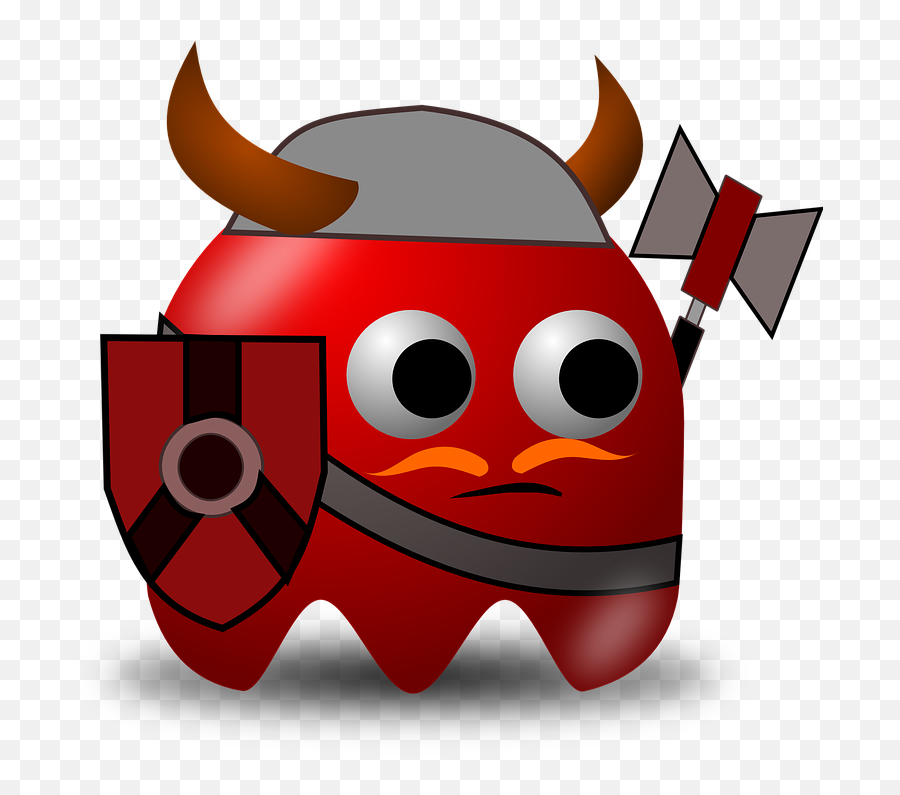 Free Pac - Viking Cartoon Emoji,Viking Emoticon