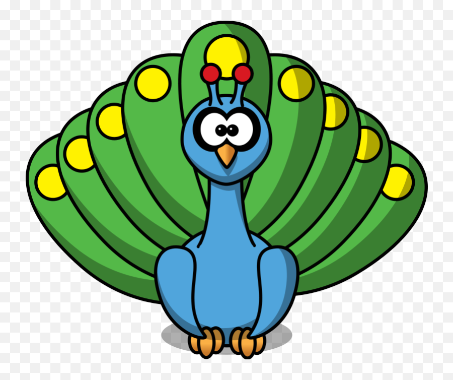 Public Domain Peacock Clip Art - Peacock Clipart Emoji,Peacock Emoticon