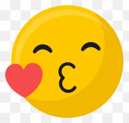 10 Emoji Clipart Kiss Pics To Free - Png