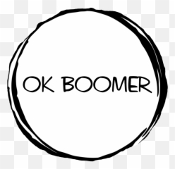 Okboomer Boomer Tiktok Meme Okay - Circle Emoji