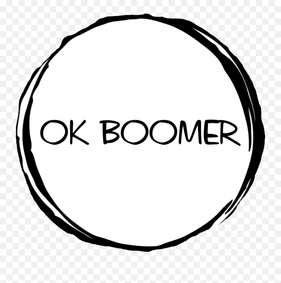Okboomer Boomer Tiktok Meme Okay Boomer - Circle Emoji,Okay Emoji Meme