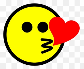 Emoji Kiss Icon - Png Smiley Bisous,Kiss Emoji