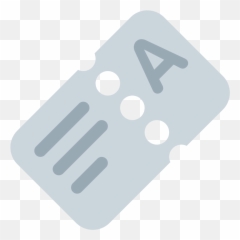 Twemoji2 1f3ab - Ticket Emoji,Memo Emoji